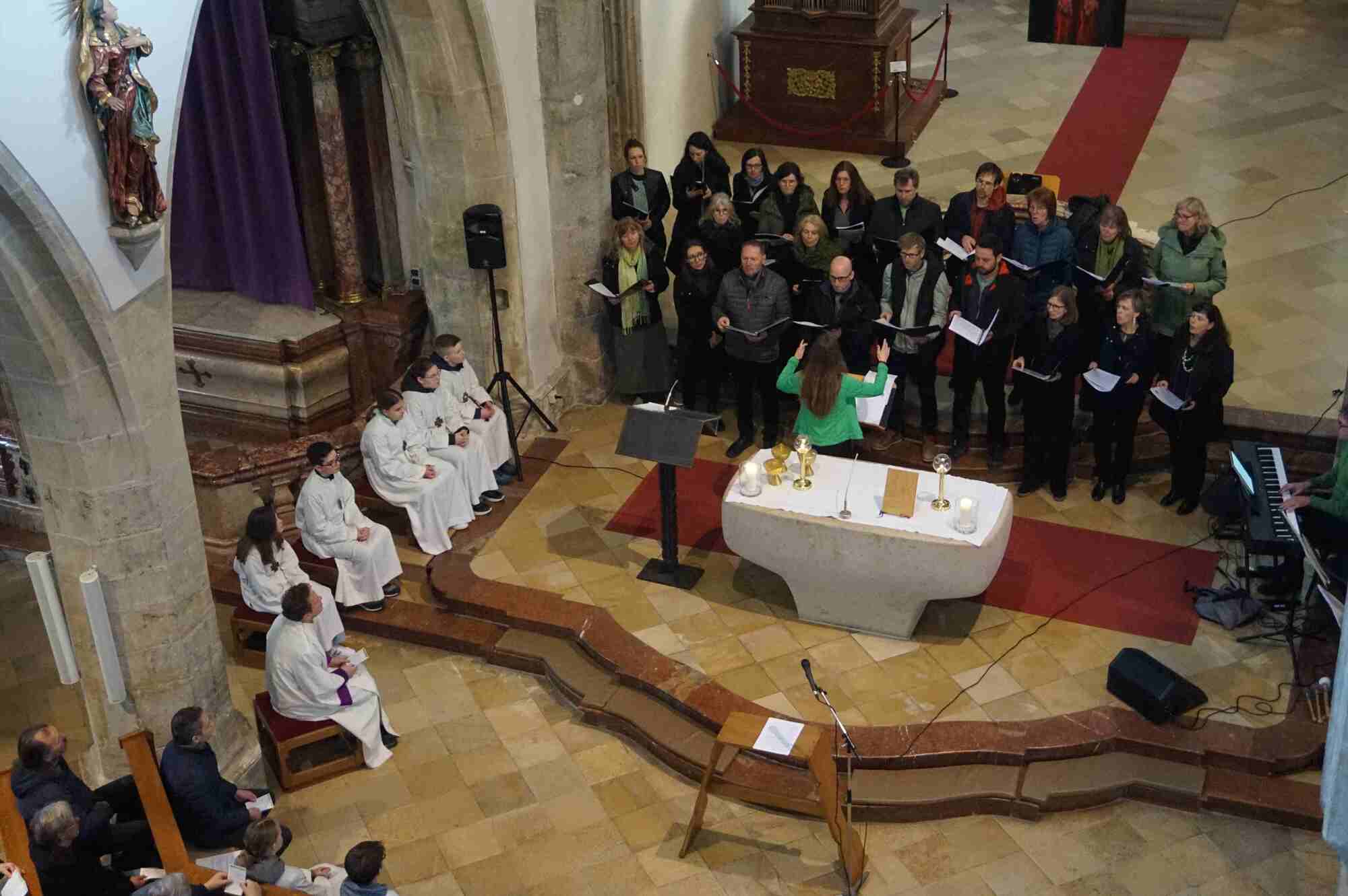   Grüne Messe in der Pfarrkirche Freistadt                             