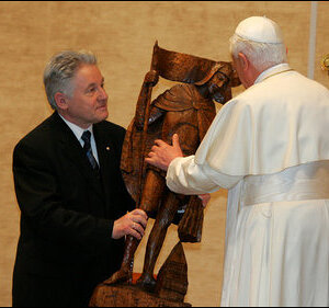 Rom - Christbaum für Papst