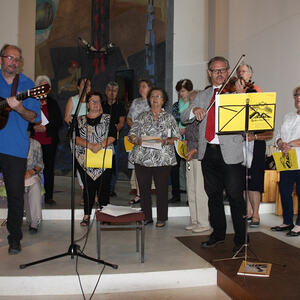 Schwungvolle Messe zum Start des heurigen Jungscharlagers
