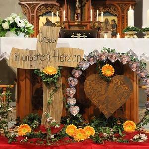 Altarbild - Jesus in unseren Herzen