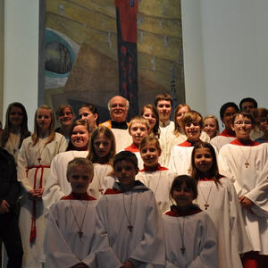 Ministranten Maiandacht