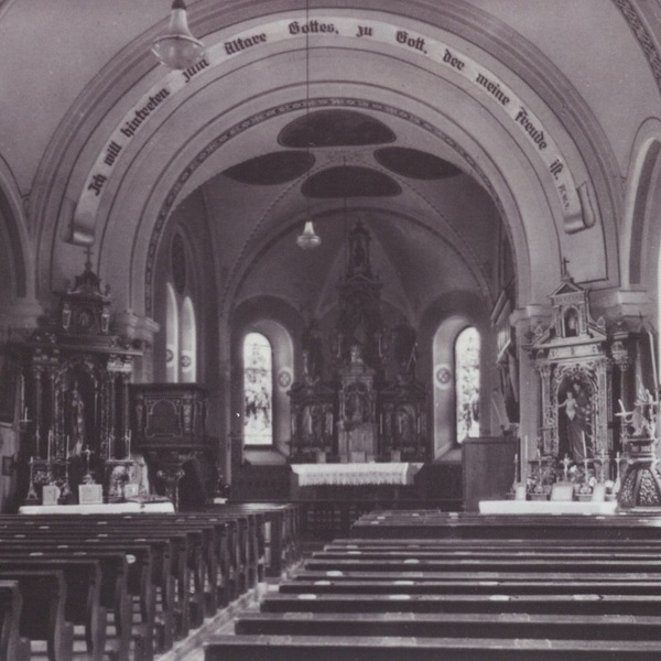 Geschichte der Pfarrkirche / © Pfarrgemeinde Rainbach im Innkreis Geschichte der Pfarrkirche
