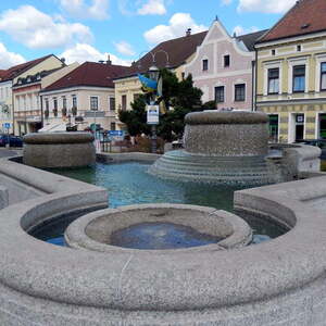 Gmünd Brunnen am Stadtplatz