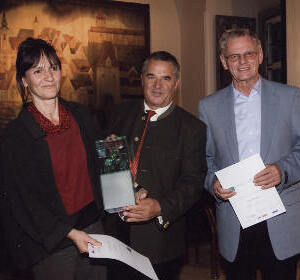 Bei der Preisverleihung des Architekturpreises 2007