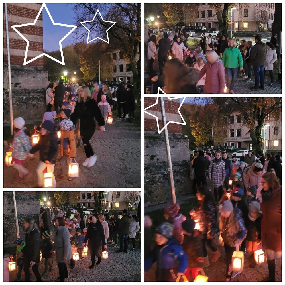 Martinsfest des Kindergartens Mauerkirchen