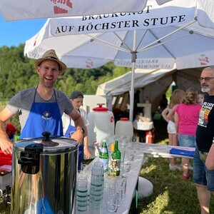 Für durstige ist angerichtet