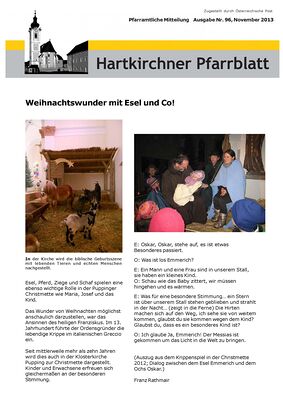 Pfarrblatt November 2013