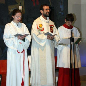 Christian Mayr in unserer Pfarre St. Konrad