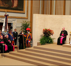 Rom - Christbaum für Papst